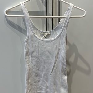 white tank top